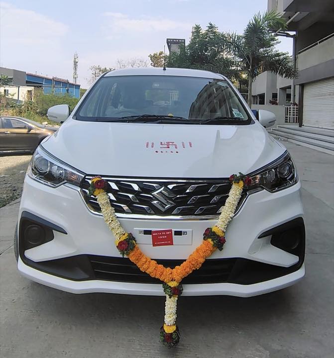 Maruti Suzuki Ertiga Petrol CNG 7 seater self drive car in Pimpri-Chinchwad